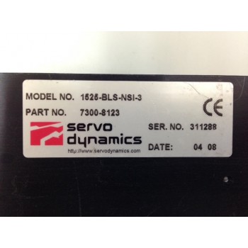 SERVO DYNAMICS 1525-BLS-NSI-3 Brushless Servo Drive Amplifier